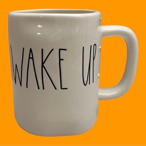 Rae Dunn Wake Up Mug Glazed Ceramic Farmhouse